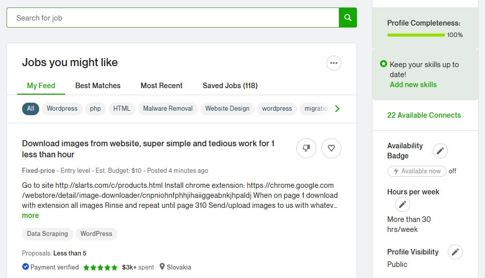 upwork onlinehyme